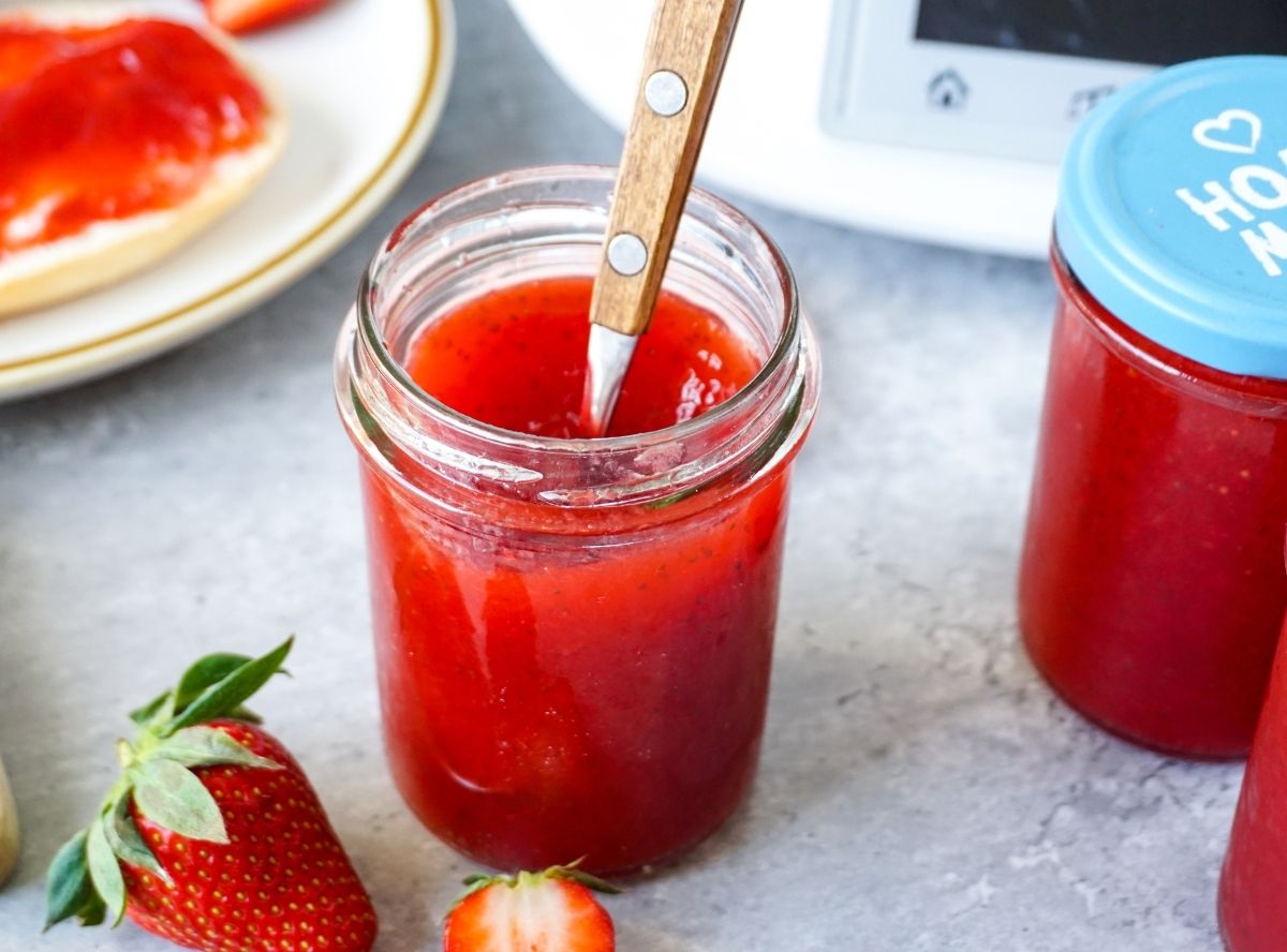 Erdbeermarmelade aus dem Thermomix