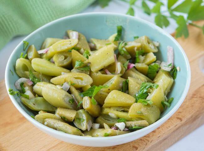Grüne Bohnen Salat Grüne Bohnen Salat