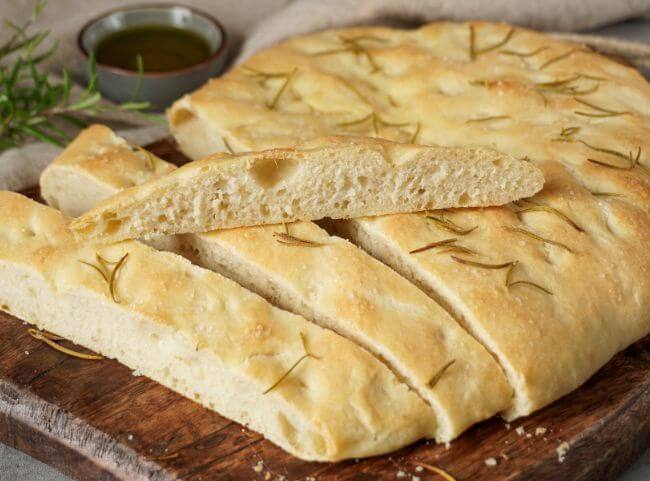 Focaccia nach Original Rezept Focaccia nach Original Rezept