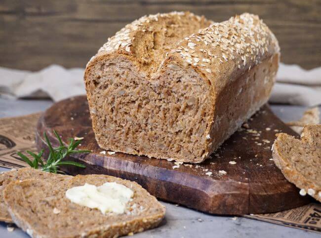 Einfaches Vollkornbrot backen Einfaches Vollkornbrot backen