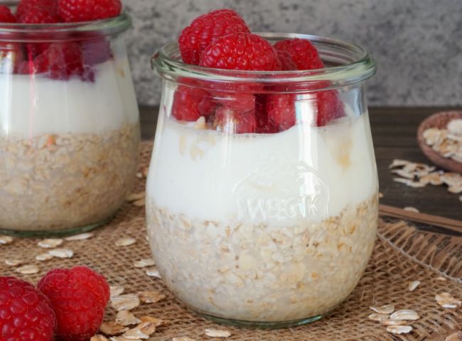 Overnight Oats Grundrezept Overnight Oats Grundrezept