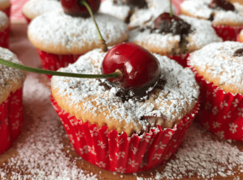 Kirschmuffins - einfaches Rezept Kirschmuffins - einfaches Rezept