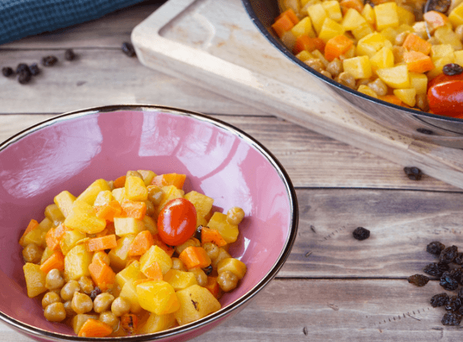 Kichererbsentopf - Veganes Rezept für Kinder und Familie Kichererbsentopf - Veganes Rezept für Kinder und Familie