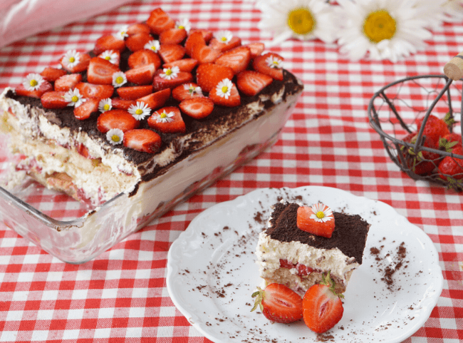 Erdbeer Tiramisu Erdbeer Tiramisu