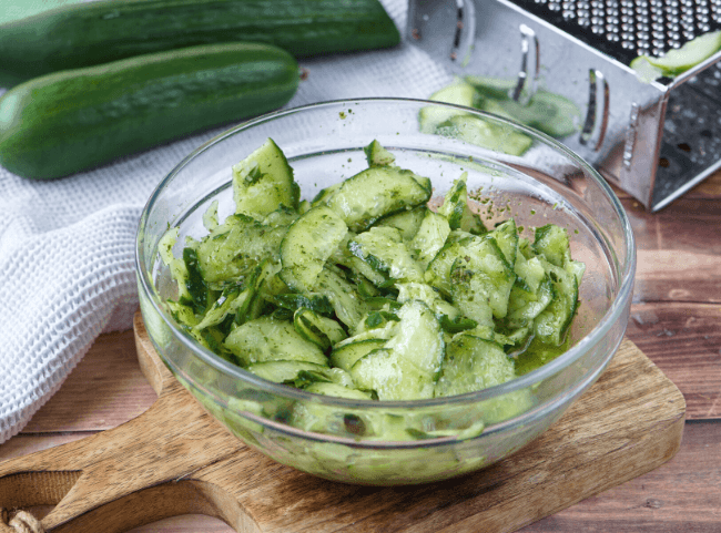Gurkensalat Rezept mit Dill Gurkensalat Rezept mit Dill