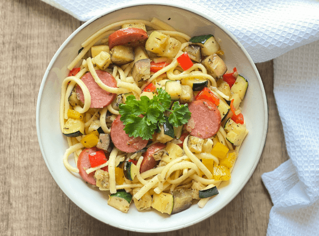 Kochen für Kinder: Spätzle mit Gemüse Kochen für Kinder: Spätzle mit Gemüse