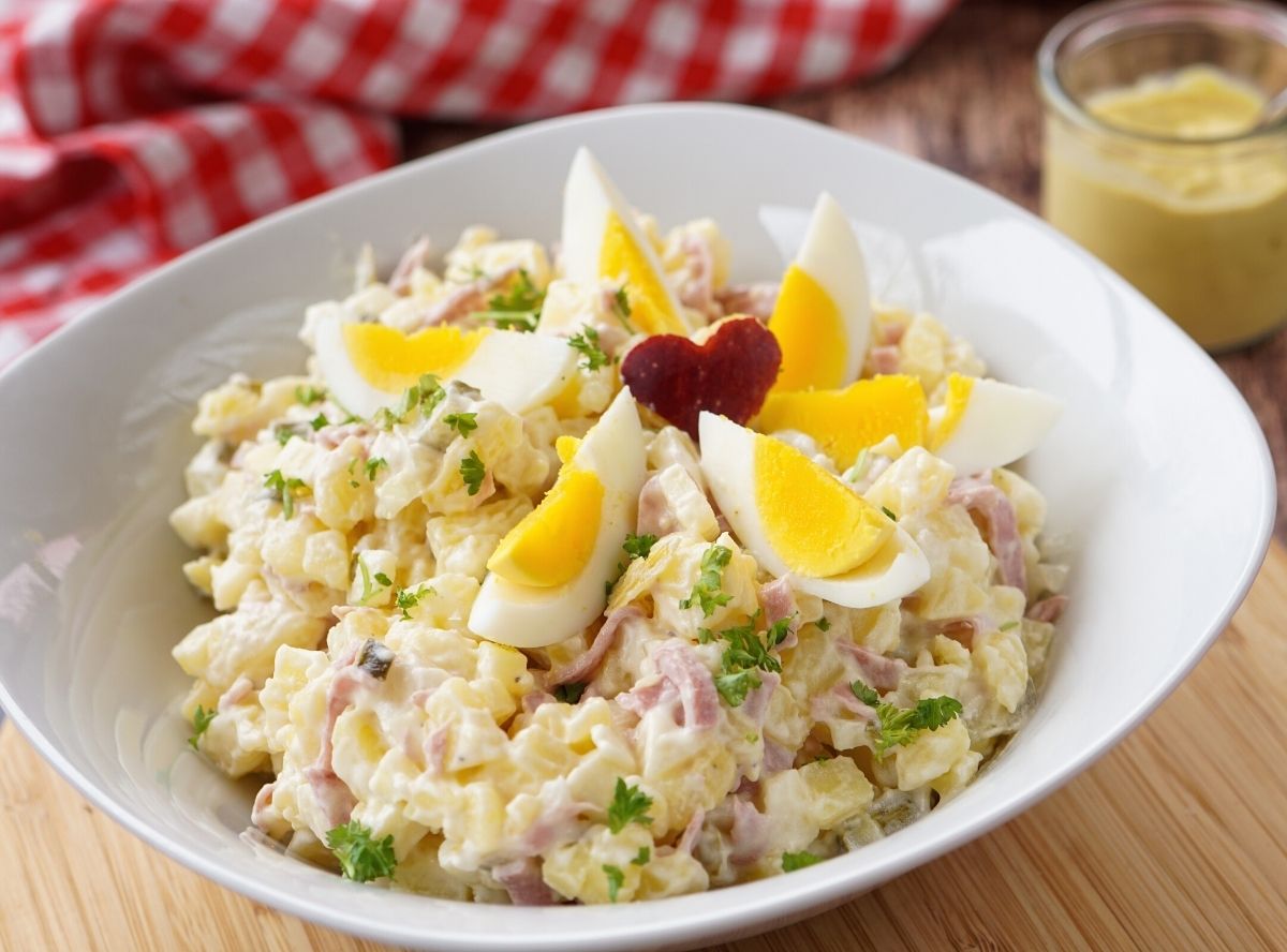 Kartoffelsalat und W&uuml;rstchen