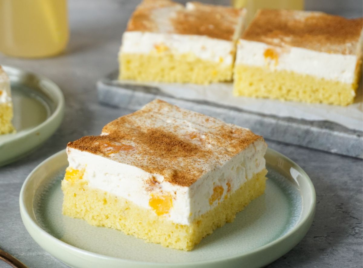 Fantakuchen mit Schmand und Mandarinen – so lecker