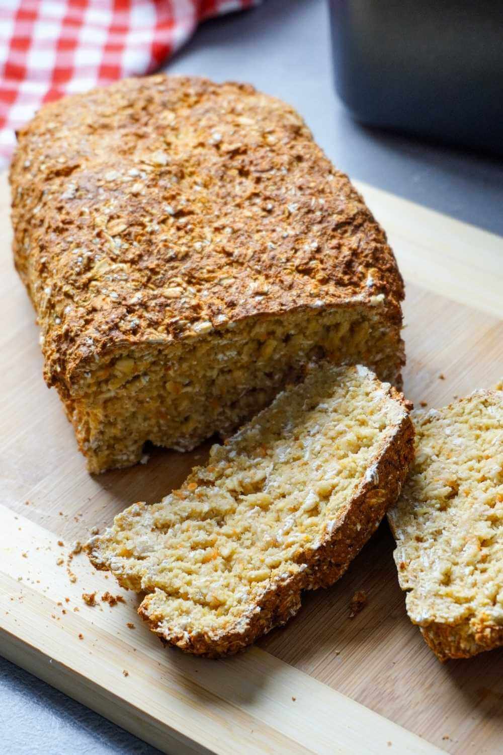 Fitnessbrot in der Heißluftfritteuse