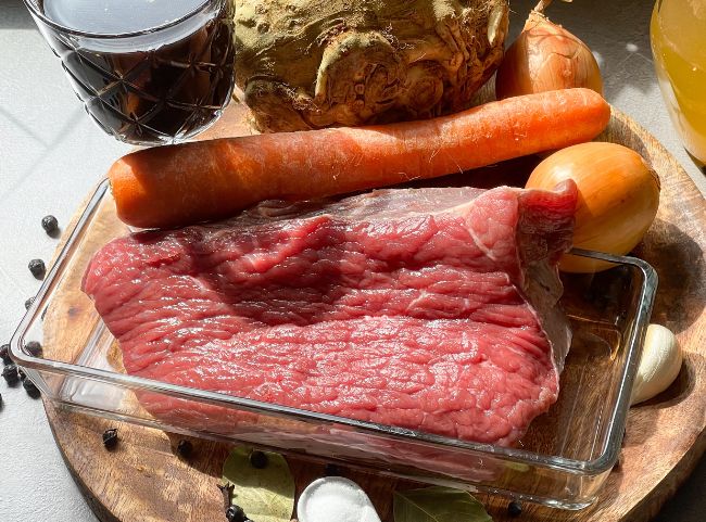 Fleisch f&uuml;r Sauerbraten