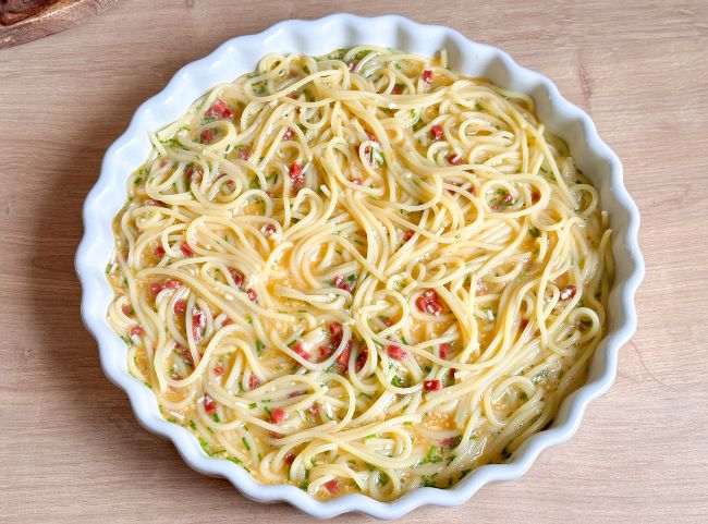Frittata con Spaghetti Frittata con Spaghetti