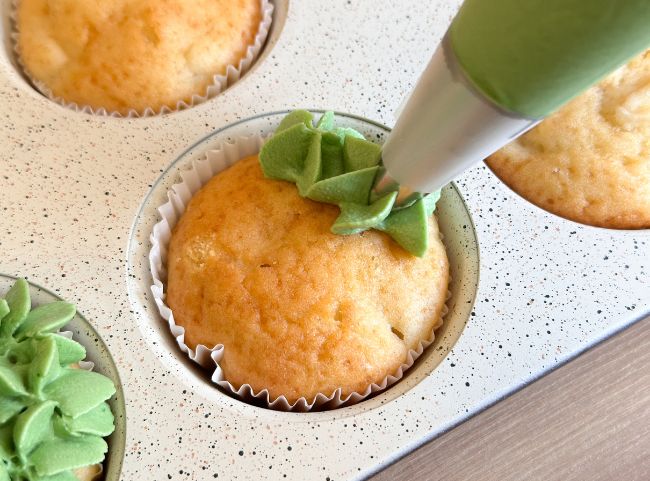 Fußball Muffins Frosting Fußball Muffins Frosting