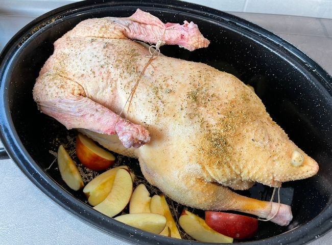 Gänsebraten Rezept im Bräter Gänsebraten Rezept im Bräter