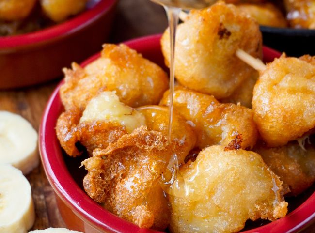 Gebackene Banane chinesisch
