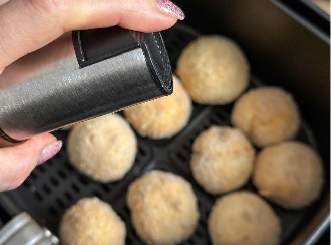 Gebackene Champignons Ölspray Airfryer Gebackene Champignons Ölspray Airfryer