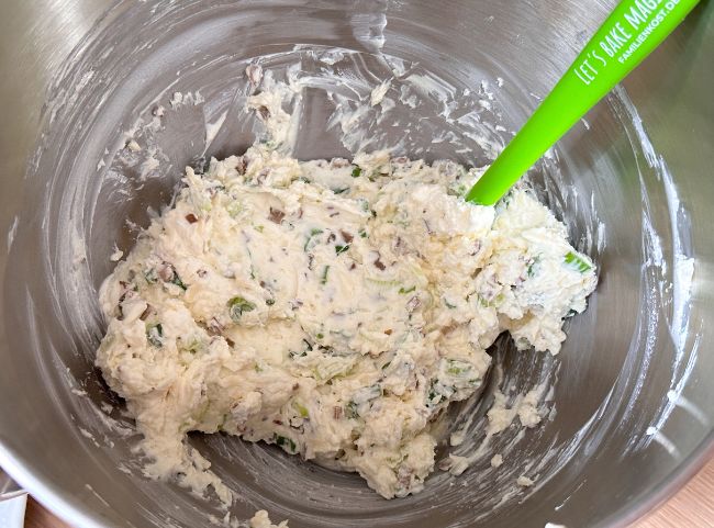 gef&uuml;llte Champignons Frischk&auml;se F&uuml;llung Hei&szlig;luftfritteuse