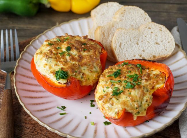 Gefüllte Paprika Airfryer Gefüllte Paprika Airfryer