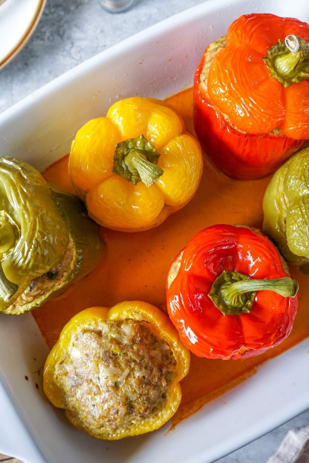 Gefüllte Paprika mit Hackfleisch – so lecker