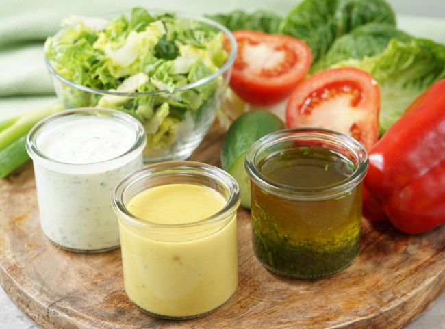 Gemischter Salat Dressing Essig &Ouml;l