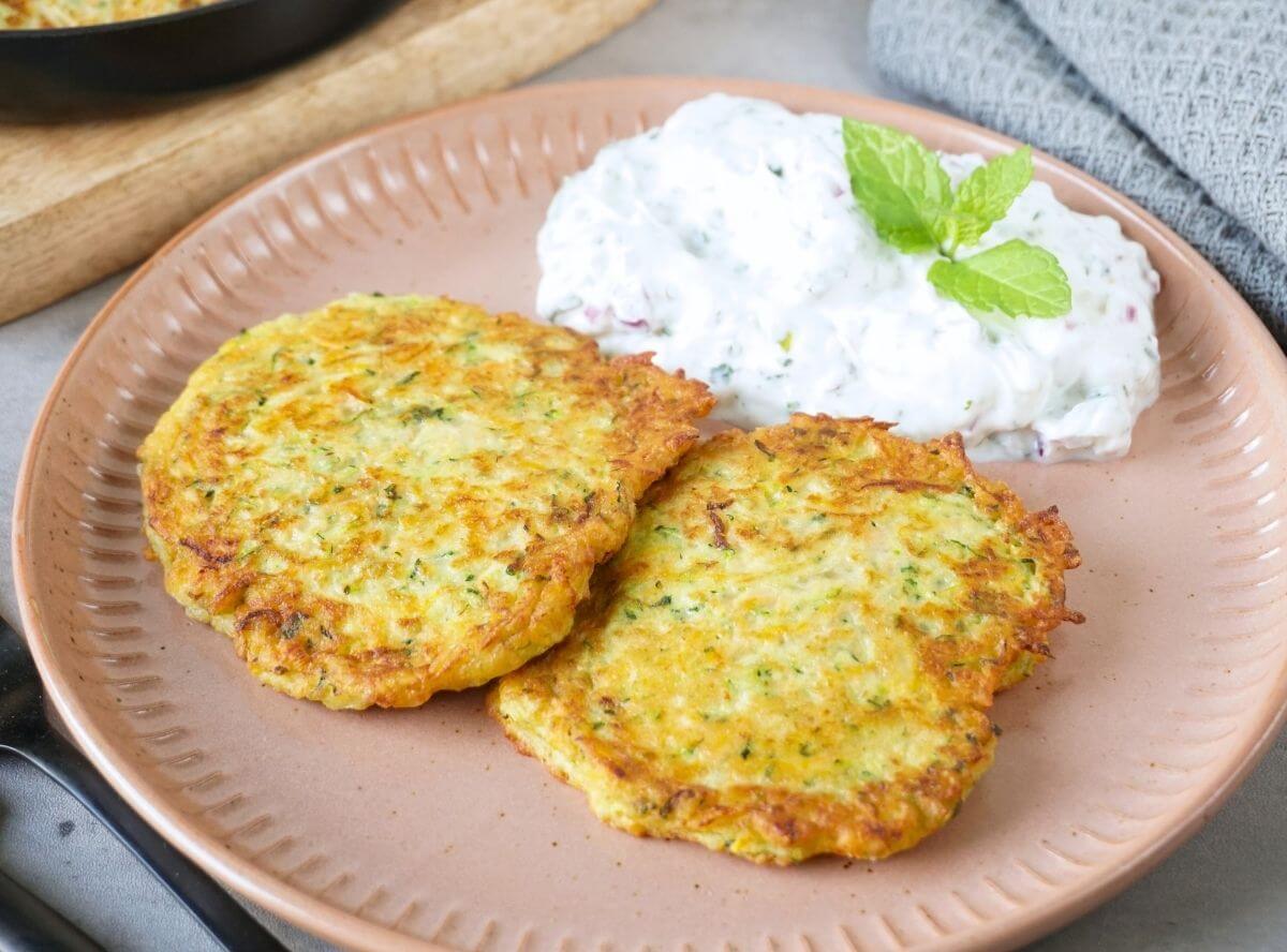 Gemüse-Pfannkuchen Gemüse-Pfannkuchen