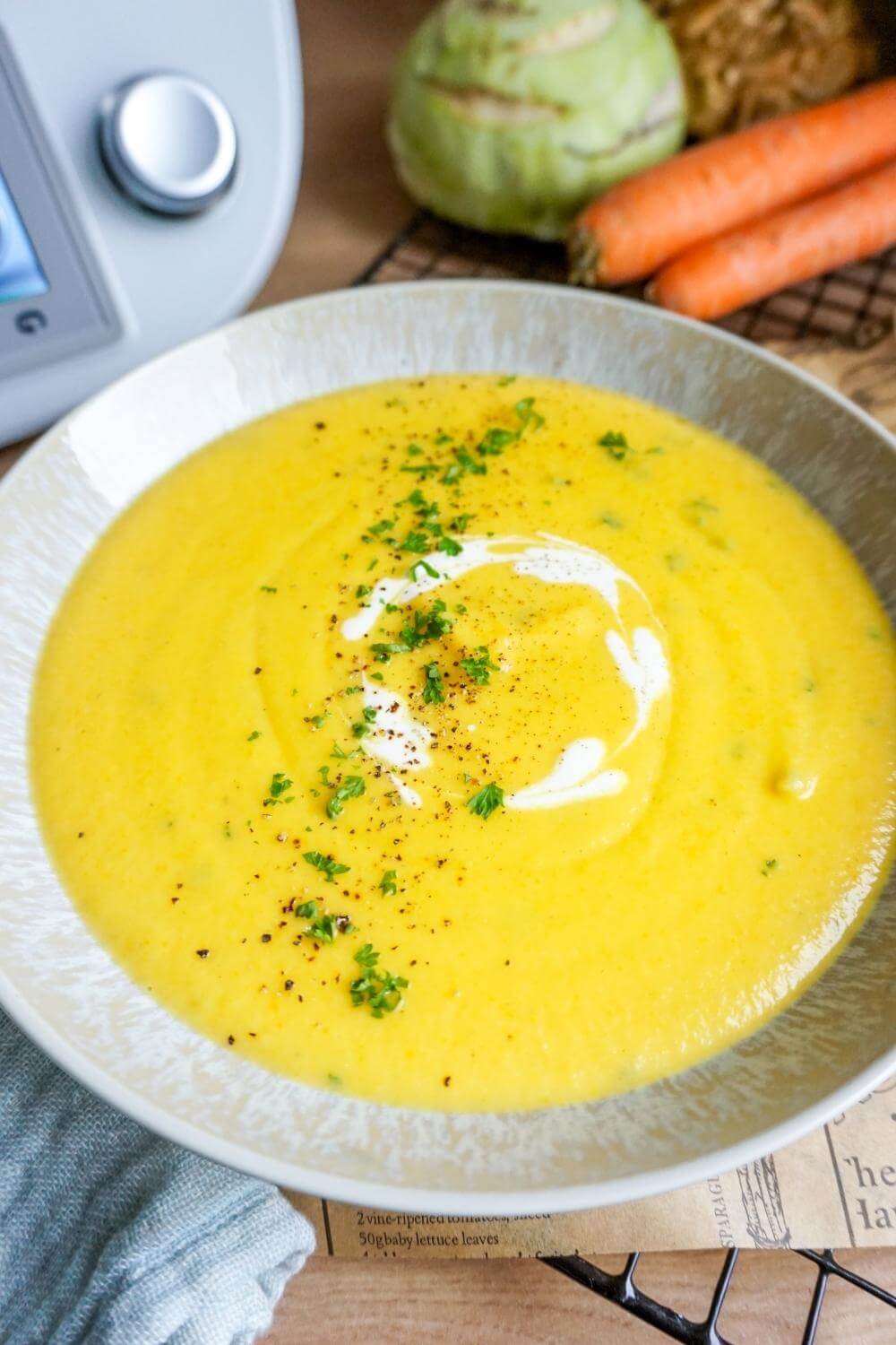 Gemüsesuppe - schnelles Thermomix Rezept