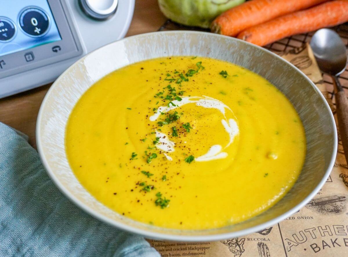 Gemüsesuppe - schnelles Thermomix Rezept