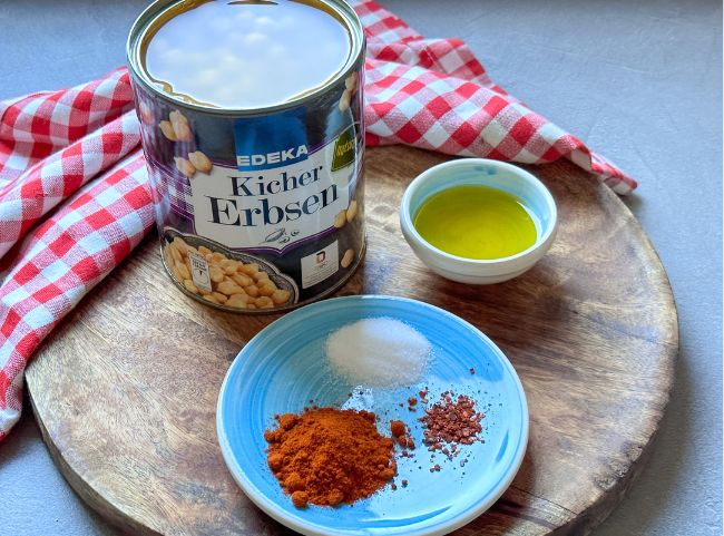 Ger&ouml;stete Kichererbsen Rezept