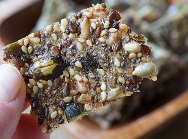 Gesunde Cracker ohne Mehl Gesunde Cracker ohne Mehl