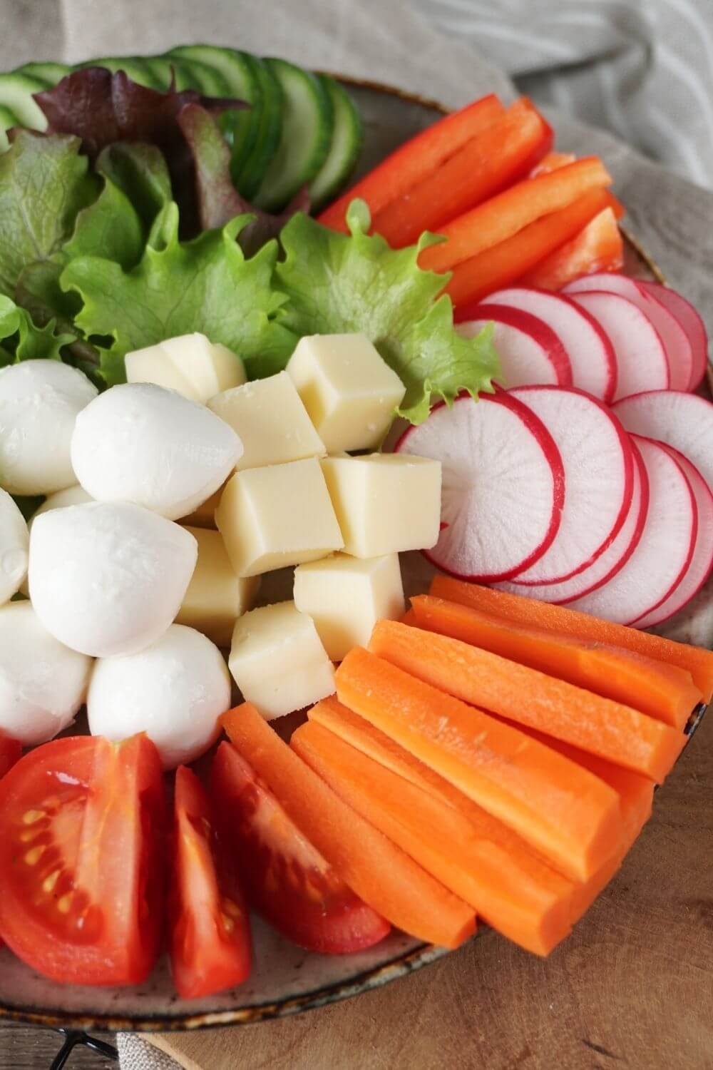 Low Carb Fr&uuml;hst&uuml;ck Gem&uuml;seteller