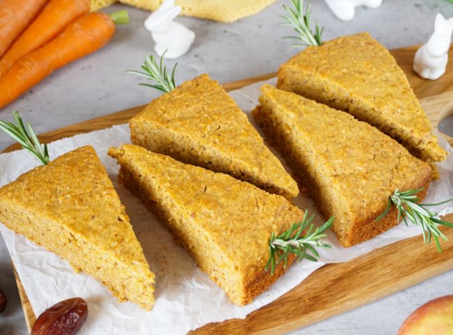 Gesunder M&ouml;hrenkuchen ohne Zucker