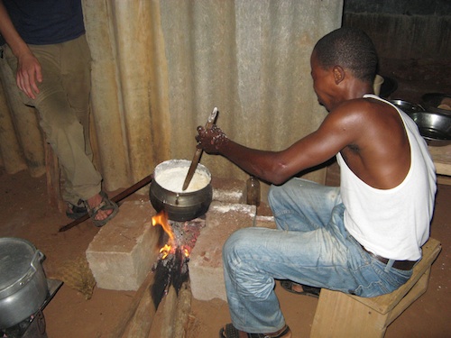 Akple kochen Akple kochen