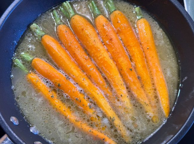 Glasierte Möhren kochen Glasierte Möhren kochen