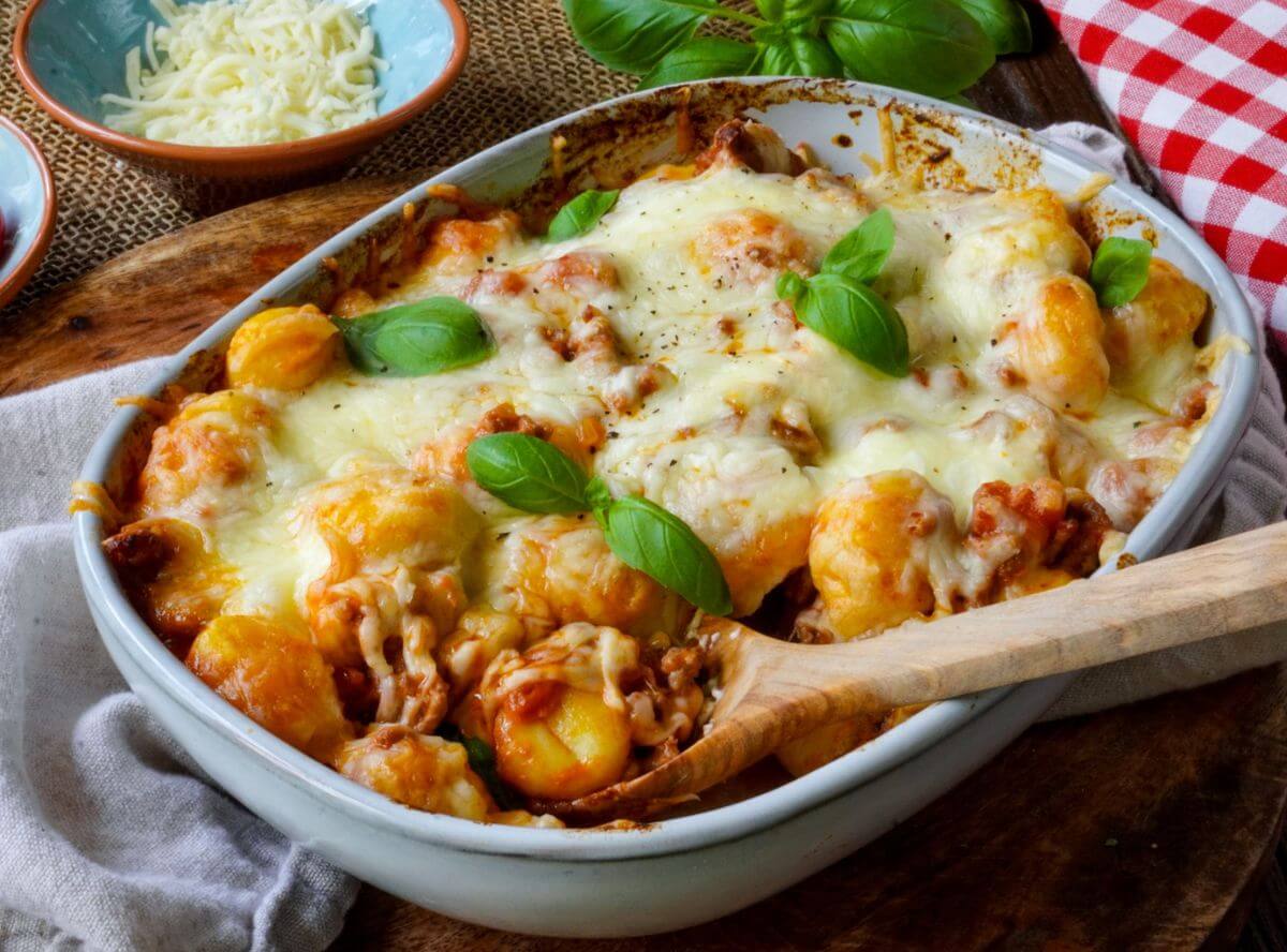 Gnocchi Hackfleisch Auflauf