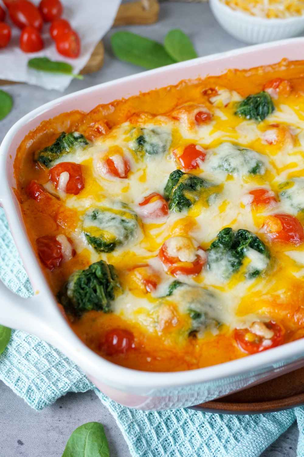 Gnocchi Spinat Auflauf schnell & einfach Gnocchi Spinat Auflauf schnell & einfach