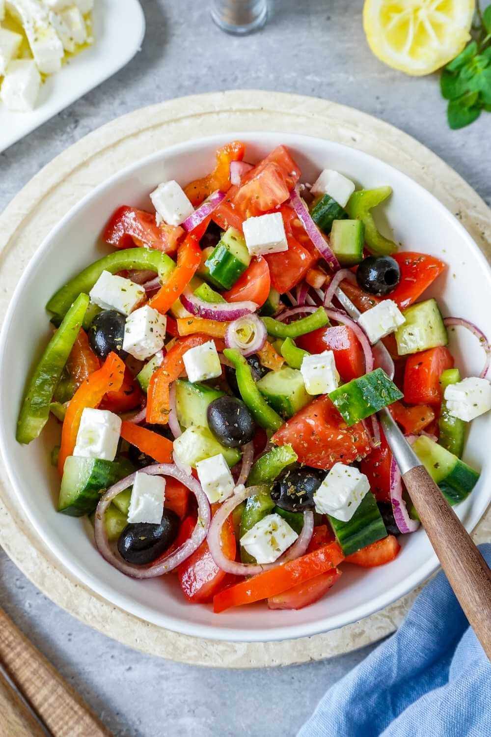 Griechischer Salat – zackig zubereitet & so lecker