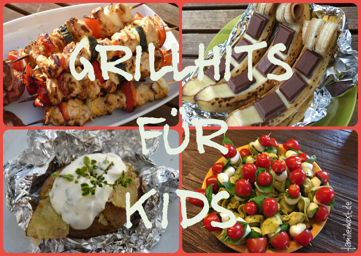 Grillrezepte f&uuml;r Kinder