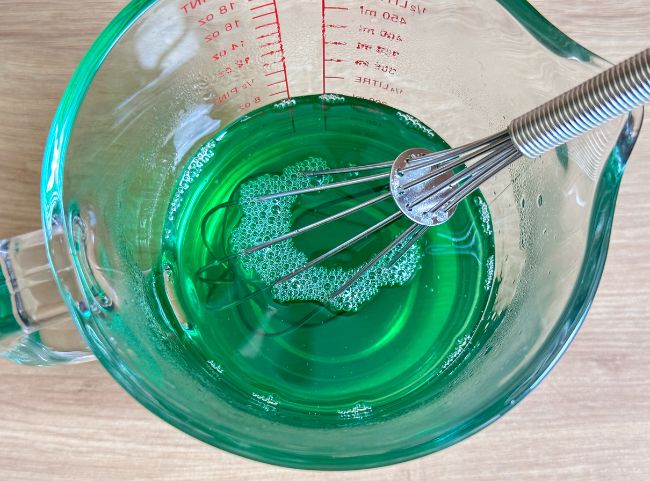 grüne Götterspeise für Torte grüne Götterspeise für Torte