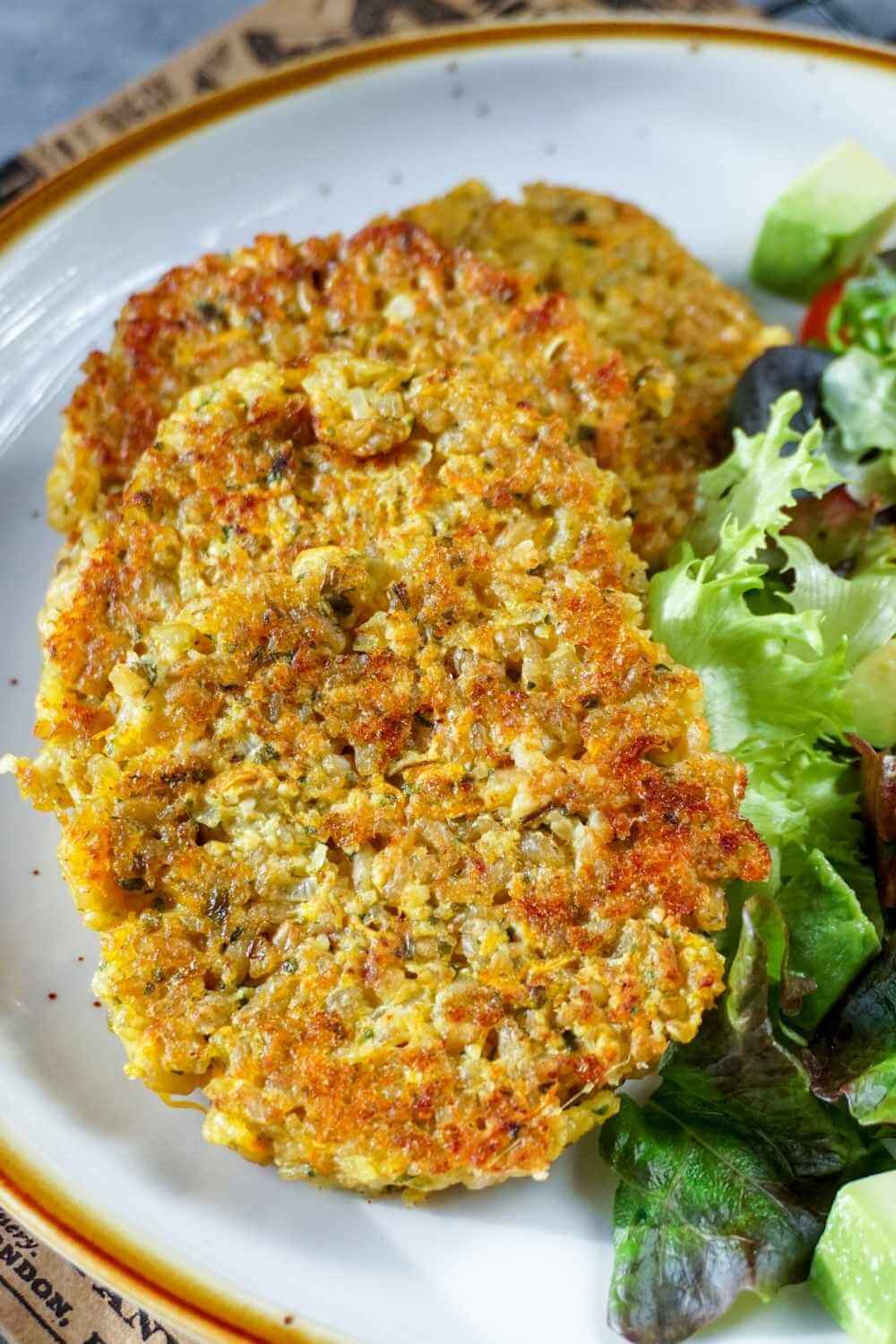 Gr&uuml;nkernbratlinge Rezept