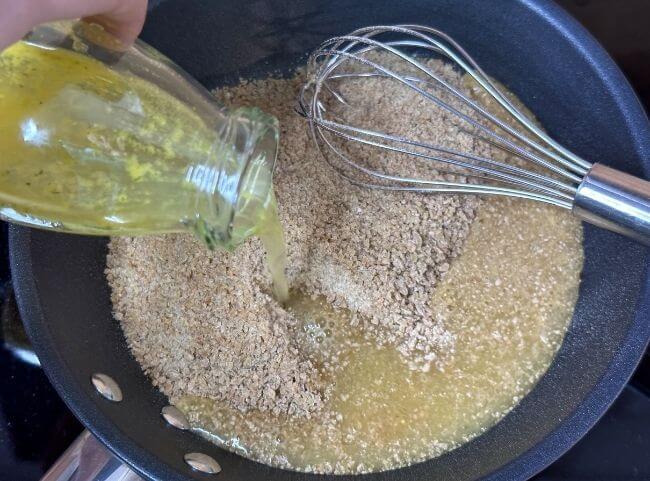 Grünkernbratlinge - aufkochen Grünkernbratlinge - aufkochen