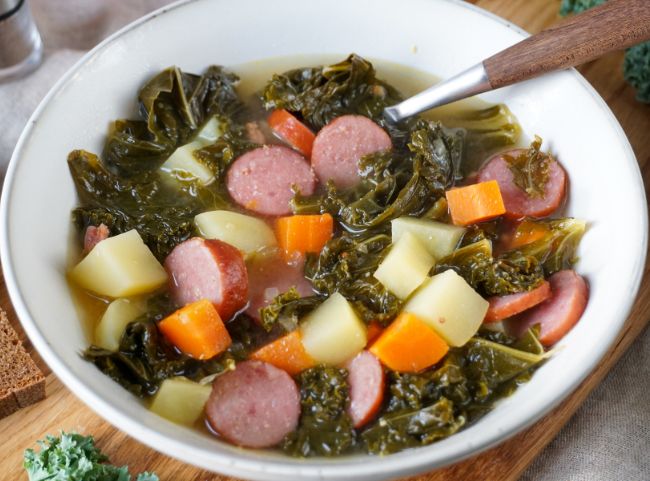 Gr&uuml;nkohleintopf Rezept