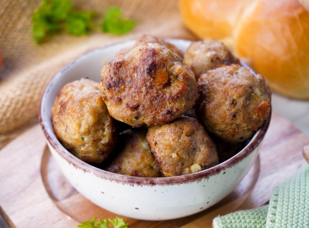 Hackfleisch Resteverwertung