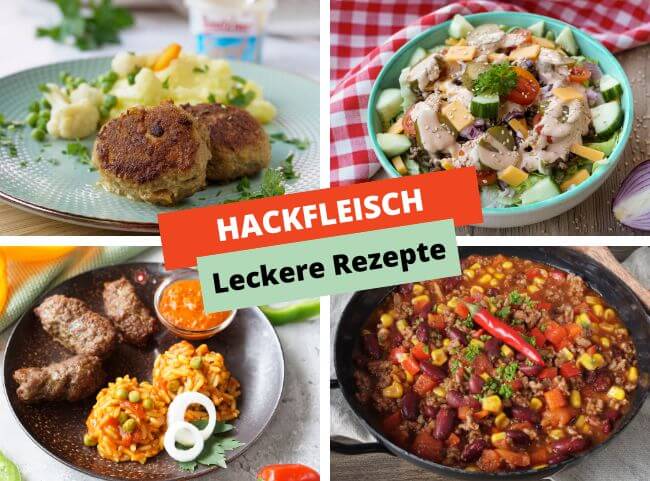 Hackfleisch - meine besten Rezepte Hackfleischrezepte