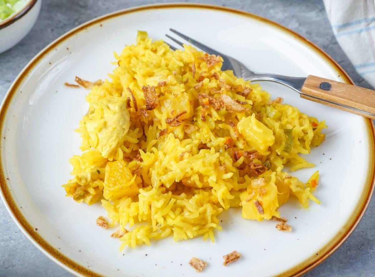 H&auml;hnchen-Ananas-Reis Ofen Rezept