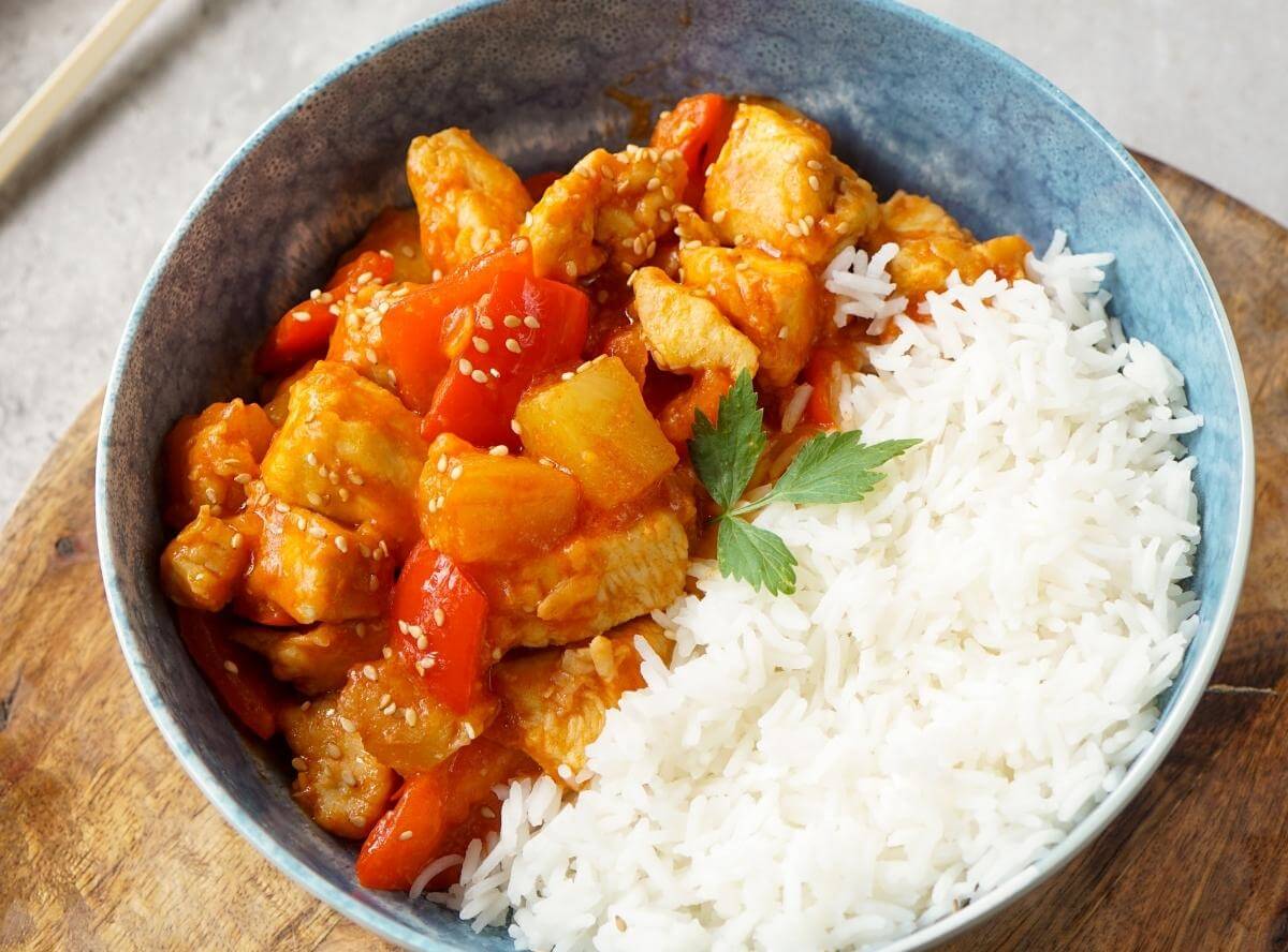 Hähnchen süß-sauer Rezept
