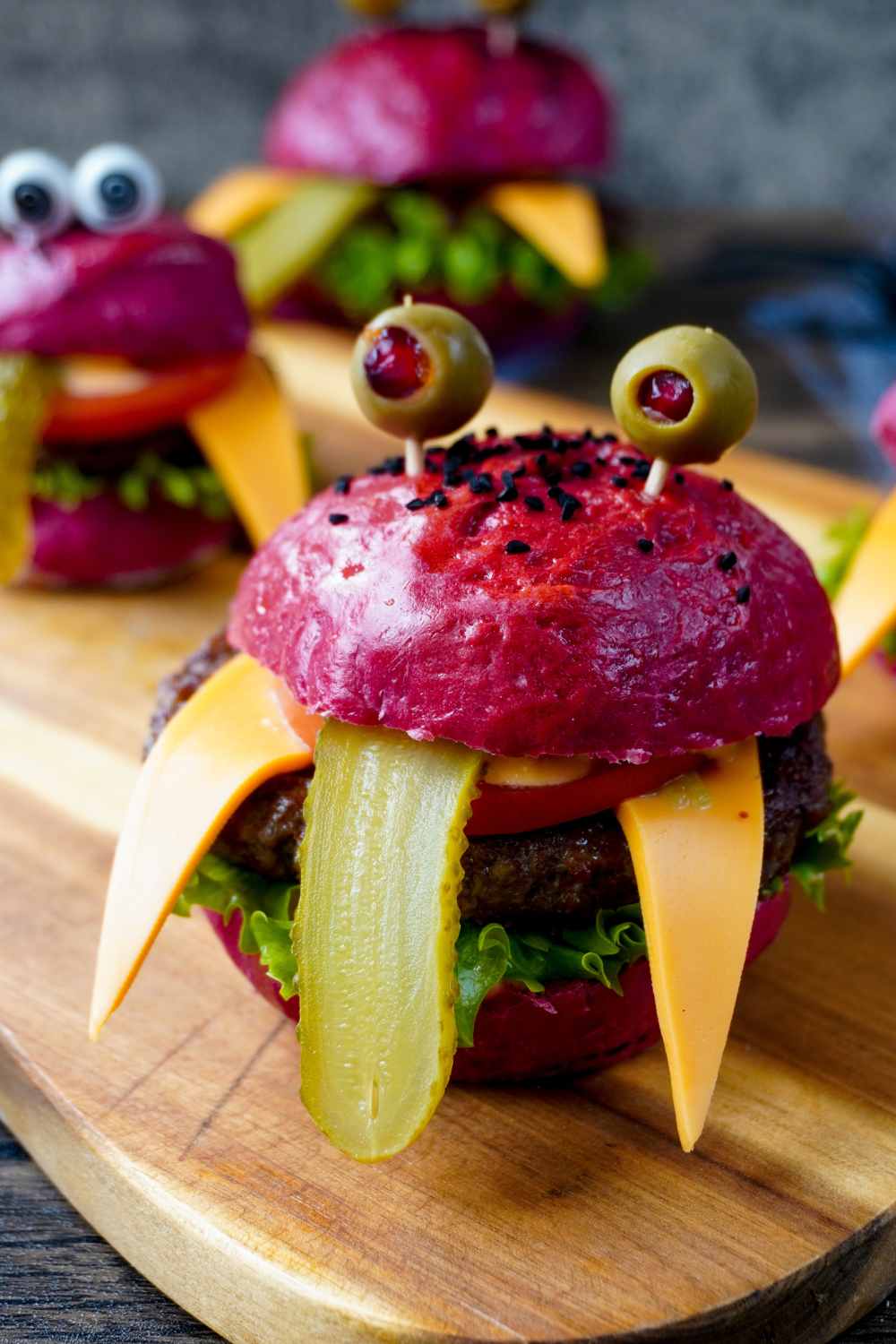 Halloween Burger Monster