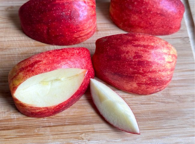 Halloween-Gebiss Apfel Mund Halloween-Gebiss Apfel Mund