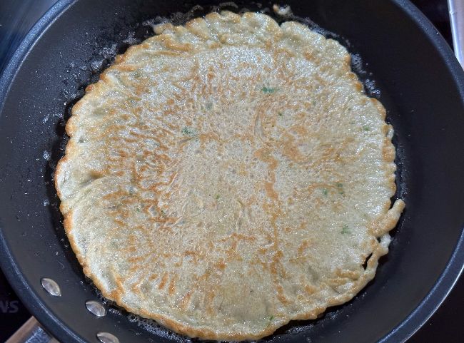 Herzhafte Kr&auml;uterpfannkuchen