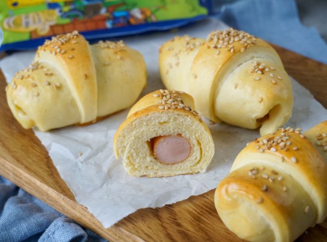 Herzhafte Wurst-H&ouml;rnchen