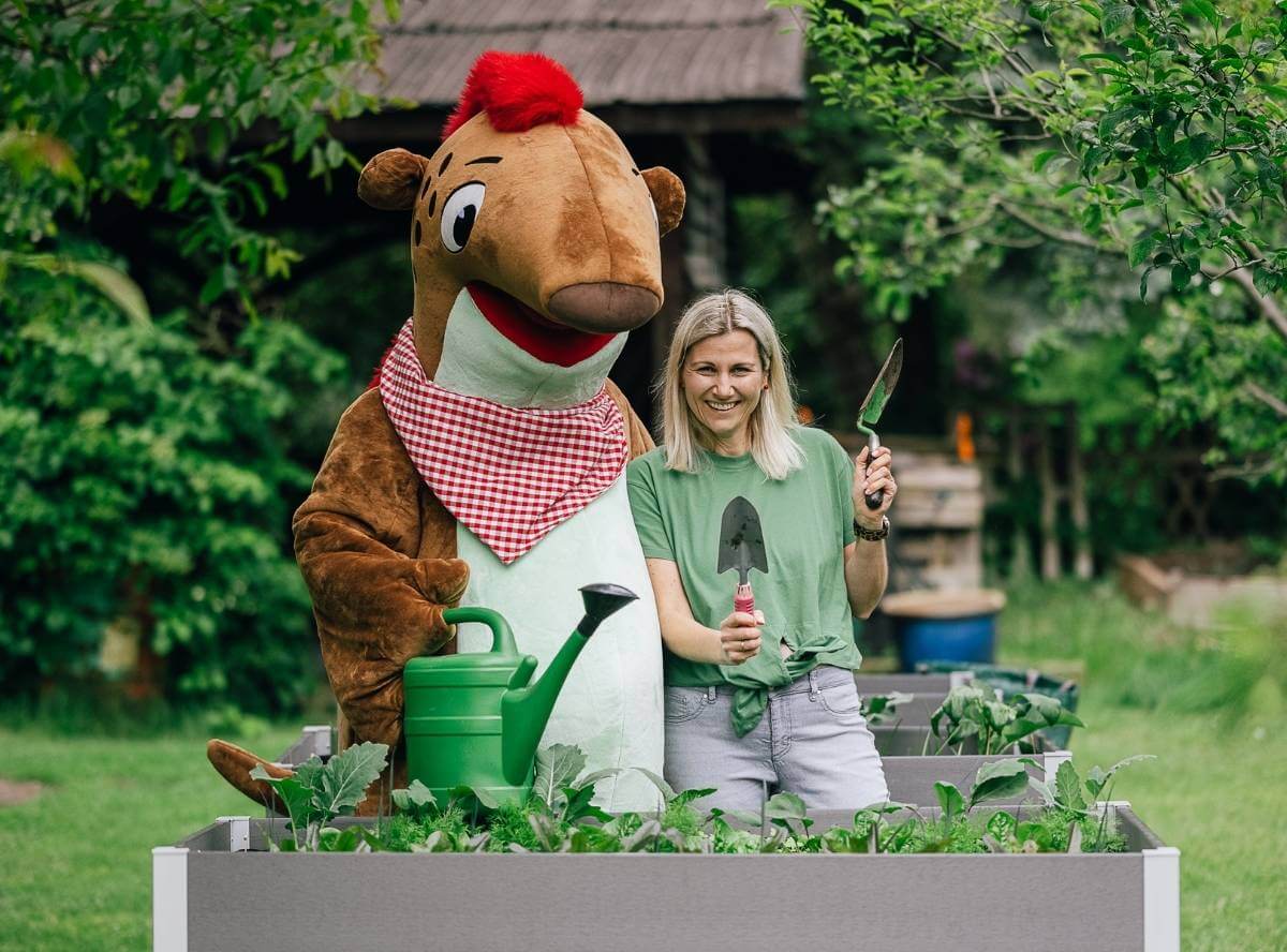 Ein Hochbeet für Kinder & Familie