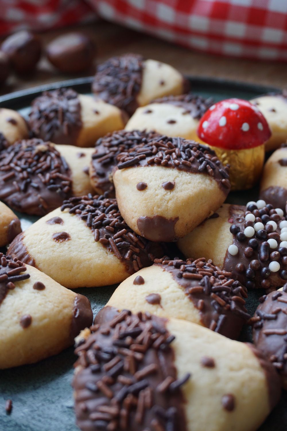 Igelkekse - herbstliches Rezept (nicht nur) für Kinder Igelkekse - herbstliches Rezept (nicht nur) für Kinder